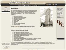 Tablet Screenshot of drc-associates.com